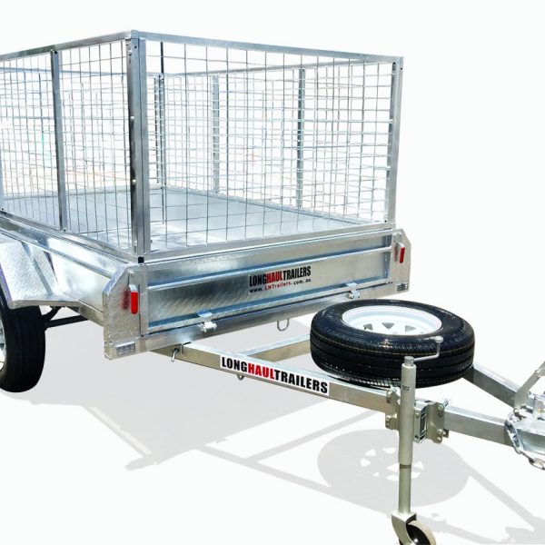 8x5 Tandem Premium Heavy Duty Box Trailer - Long Haul Trailers